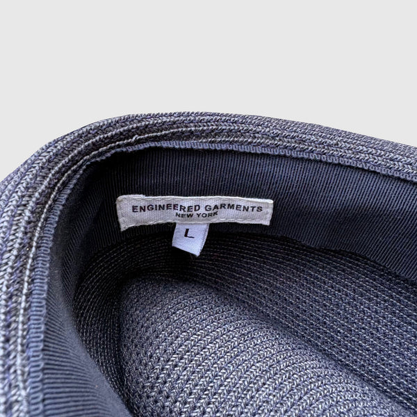 ENGINEERED GARMENTS STRAW FEDORA HAT