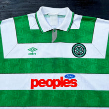 Load image into Gallery viewer, CELTIC 91/92 HOME JERSEY