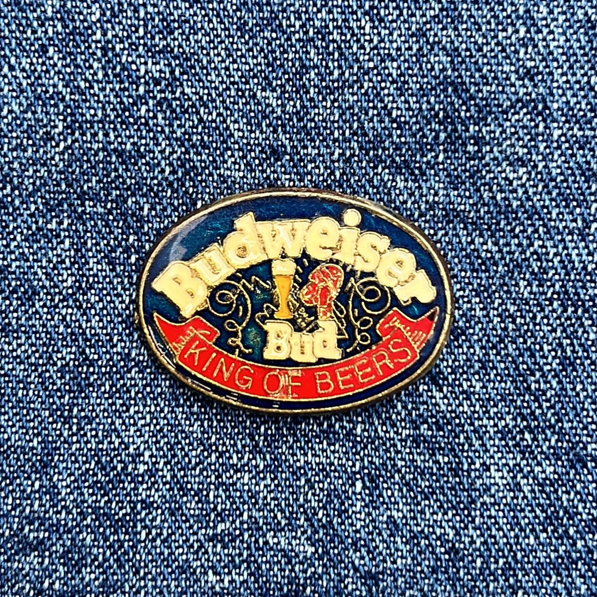 BUDWEISER 80'S PIN – Temple of Nostalgia