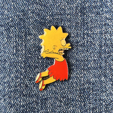 Load image into Gallery viewer, LISA SIMPSONS 80&#39;S PIN