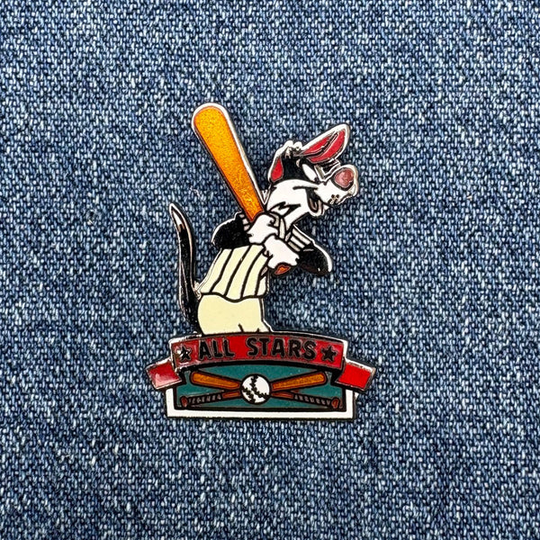 SYLVESTER BASEBALL 90'S PIN