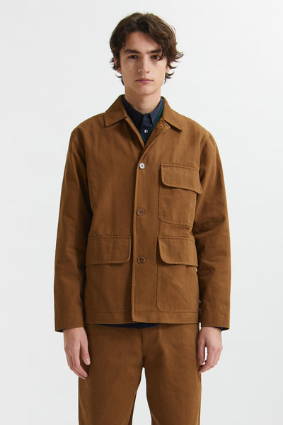 WOOD WOOD 'BOSCO' TWILL JACKET