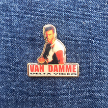 Load image into Gallery viewer, VAN DAMME 90&#39;S PROMO PIN