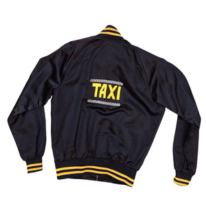 TAXI SHOW 80'S CAST AND CREW SATIN JACKET