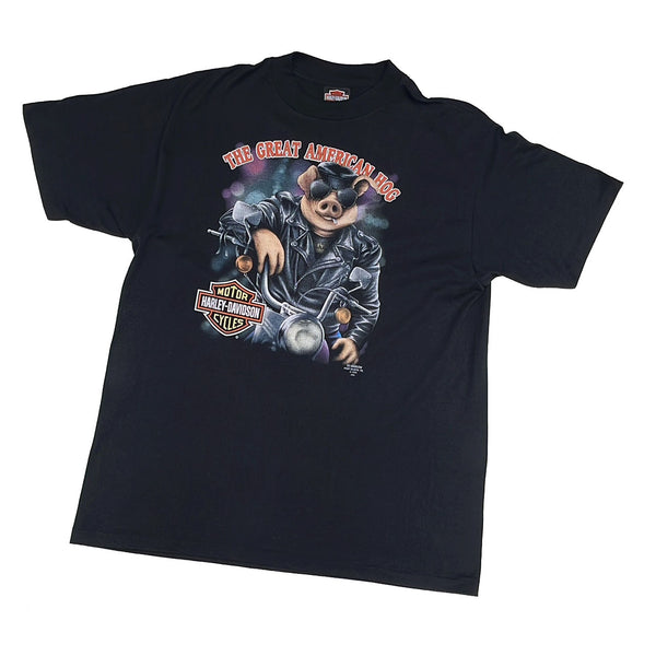 HARLEY-DAVIDSON HOG 3D EMBLEM 91 T-SHIRT