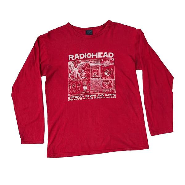 RADIOHEAD W.A.S.T.E. 2000 L/S T-SHIRT