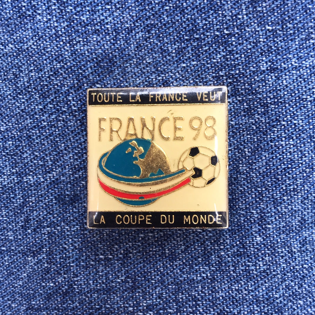 WORLD CUP FRANCE 98 PIN
