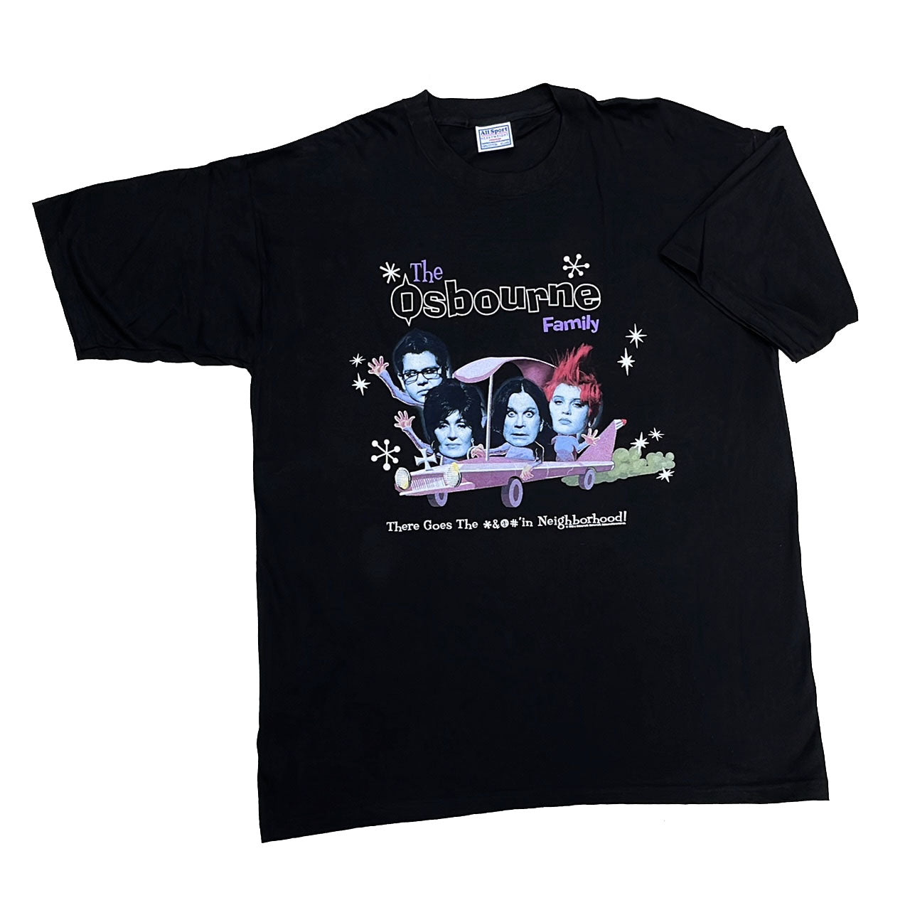 【00's VINTAGE】Osbournes Family T-SHIRT Vintage The Osbournes Family Shirt - TokoPyramid