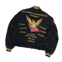 Load image into Gallery viewer, US NAVY SOUVENIR TOUR 80&#39;S JACKET