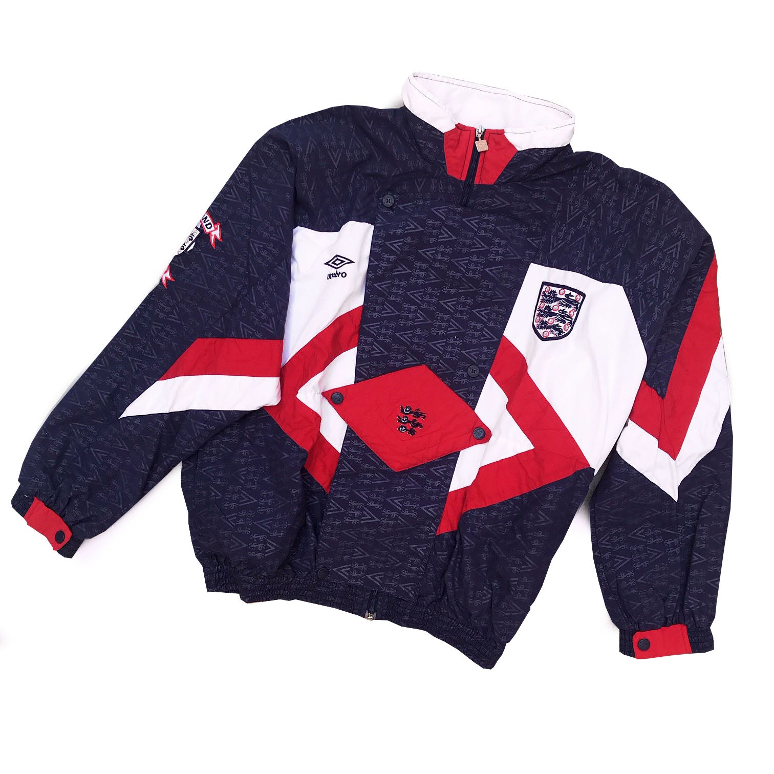 ENGLAND TEAM UMBRO 92 TRAINING JACKET