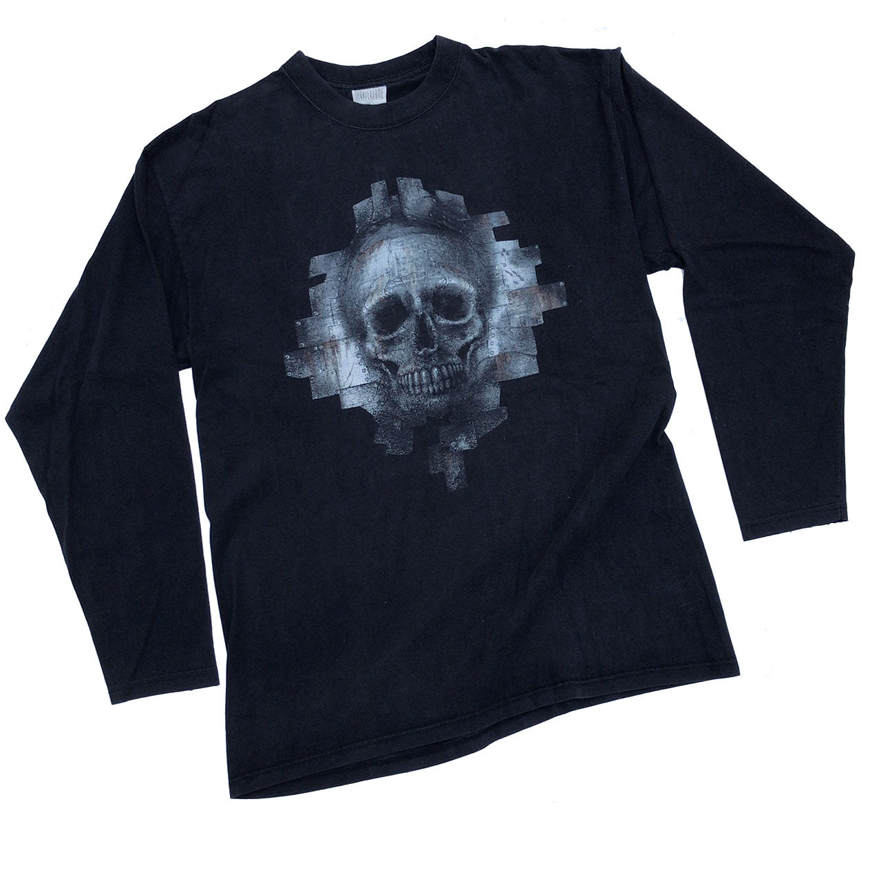 アレクサンダー・M デニムに Faded Black Skull T-Shirt 関送無 s-l1200.png