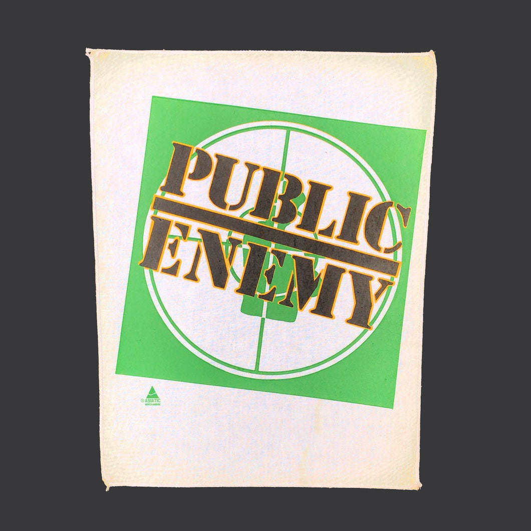 PUBLIC ENEMY 80'S BACK PATCH