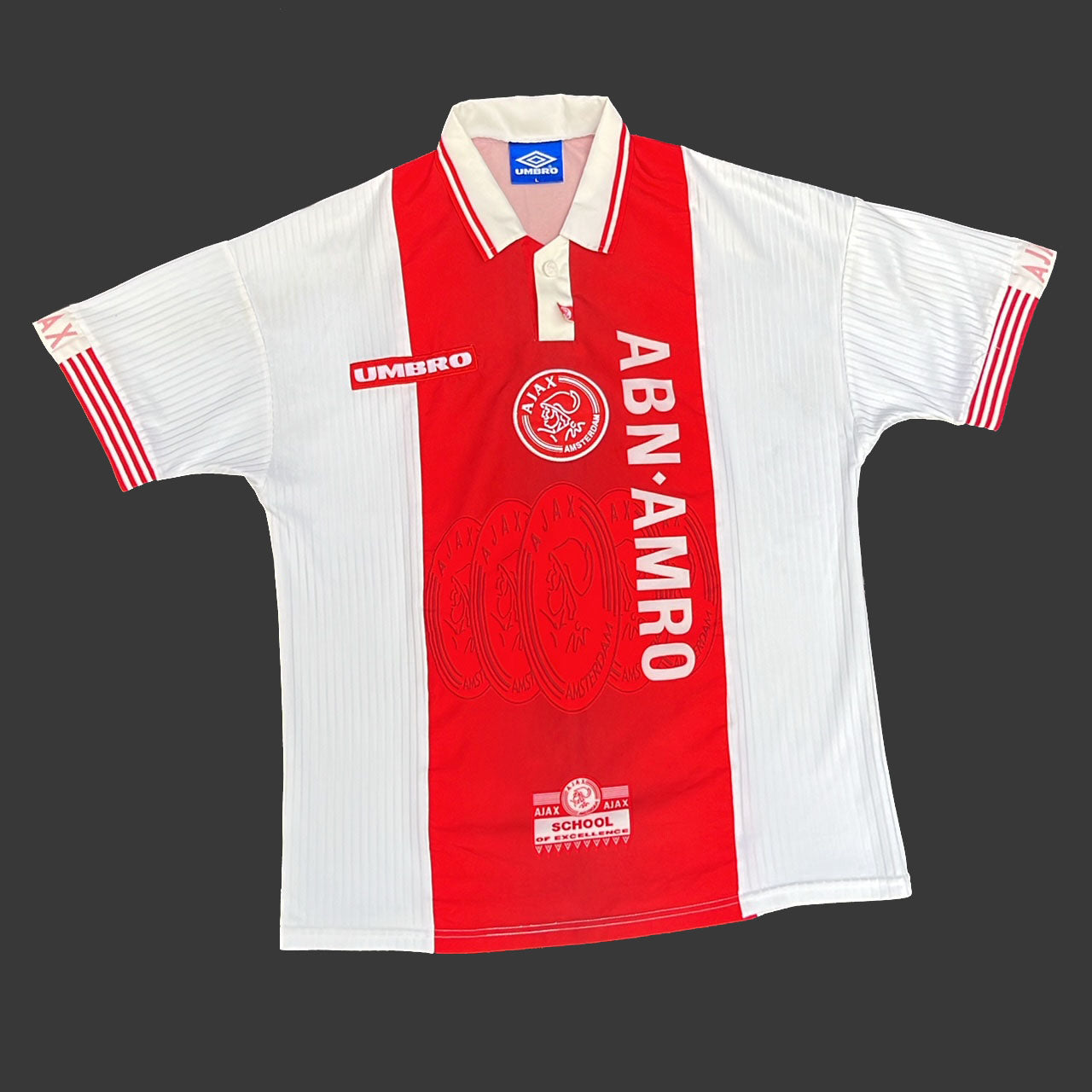 希少】97-98年アヤックス AJAX アンブロ ユニフォーム