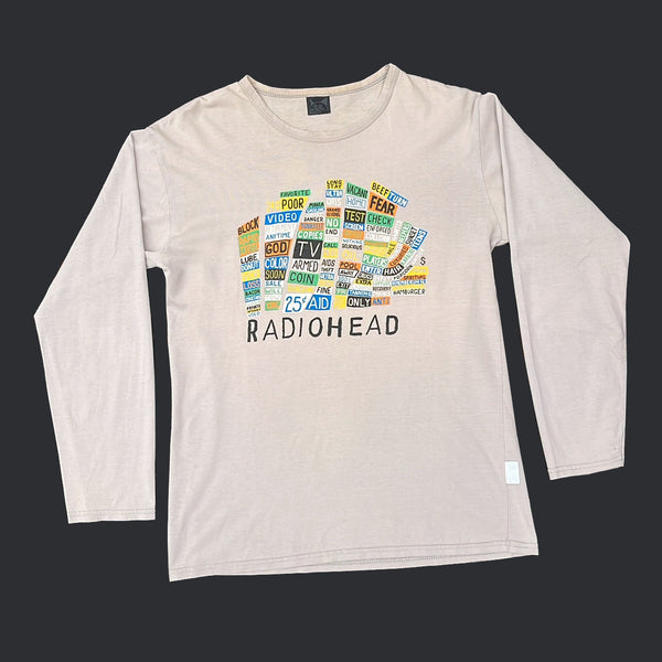 RADIOHEAD WASTE 00'S L/S T-SHIRT