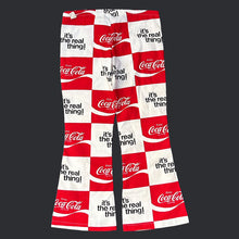 Load image into Gallery viewer, COCA-COLA COKE 70&#39;S FLARE PANTS