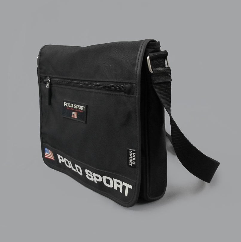 Polo sport messenger outlet bag