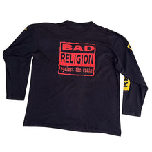 Load image into Gallery viewer, BAD RELIGION &#39;AGAINST THE GRAIN&#39; 90&#39;S L/S T-SHIRT