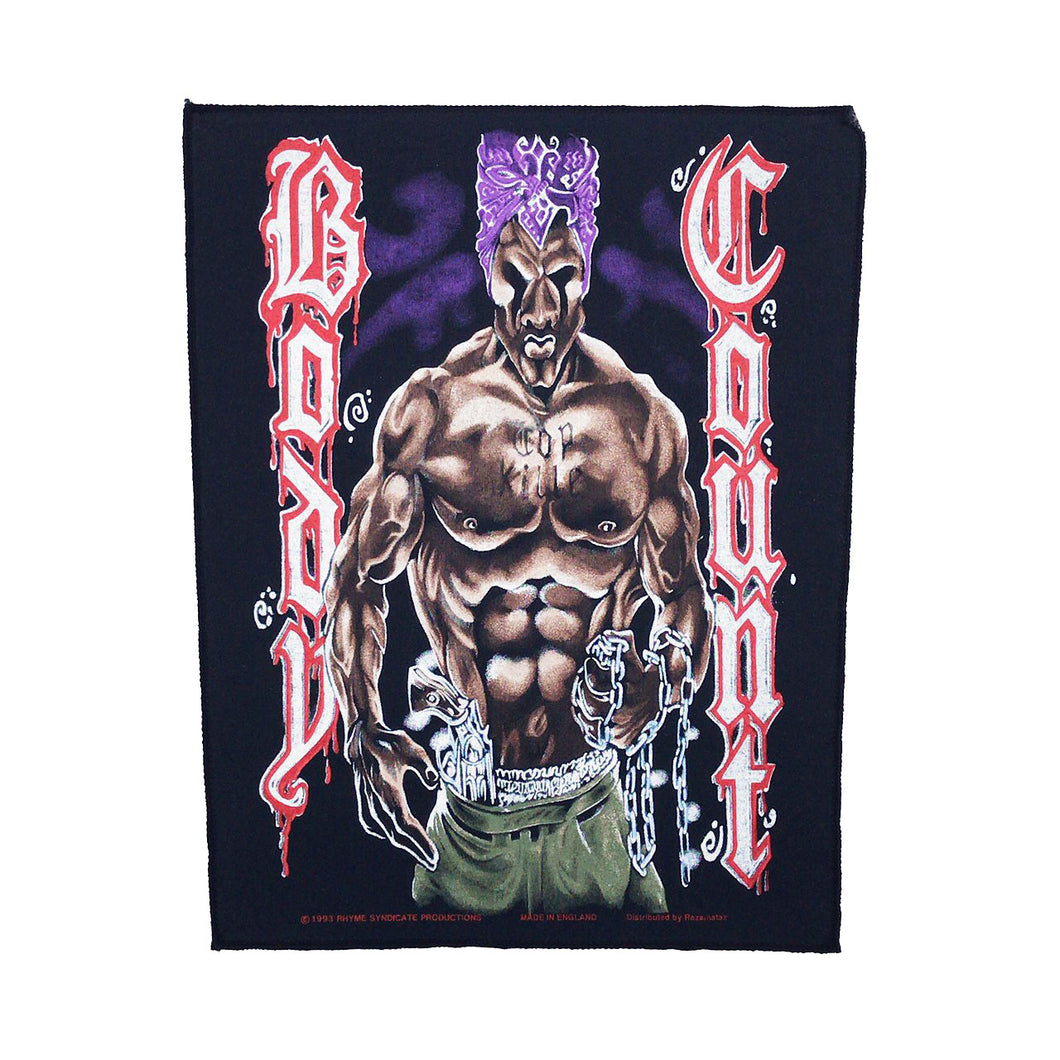 ICE T BODY COUNT 93 BACK PATCH