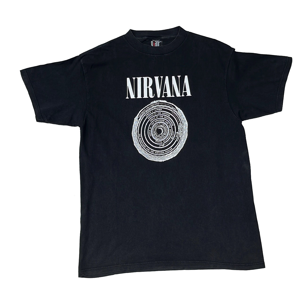 NIRVANA VESTIBULE 90'S T-SHIRT – Temple of Nostalgia NIRVANA VESTIBULE 90'S T-SHIRT – Temple of Nostalgia
