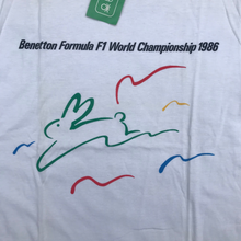 Load image into Gallery viewer, BENETTON FORMULA 1 RACING NWOT 86 T-SHIRT