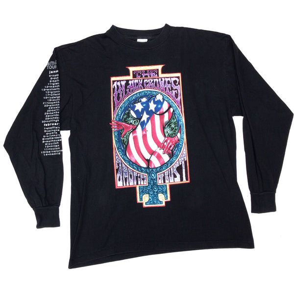 THE BLACK CROWES 95 TOUR L/S T-SHIRT