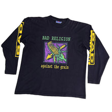 Load image into Gallery viewer, BAD RELIGION &#39;AGAINST THE GRAIN&#39; 90&#39;S L/S T-SHIRT