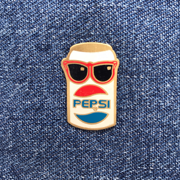 PEPSI SHADES CAN 80'S PIN