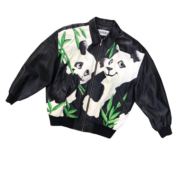 ICEBERG 'PANDAS' 91 LEATHER JACKET