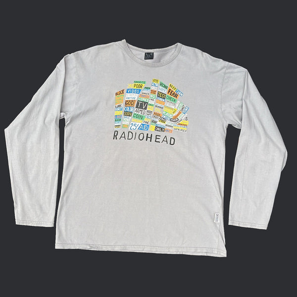 RADIOHEAD WASTE 00'S L/S T-SHIRT