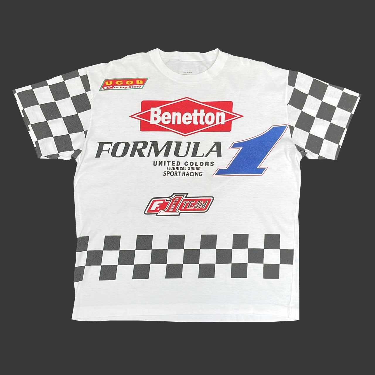 BENETTON FORMULA 1 RACING 90'S T-SHIRT – Temple of Nostalgia
