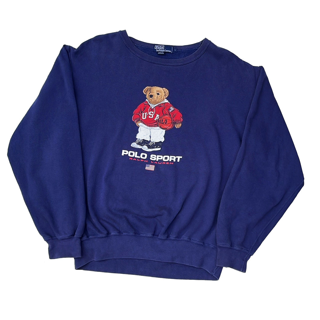 RALPH LAUREN POLO BEAR 90'S SWEATSHIRT