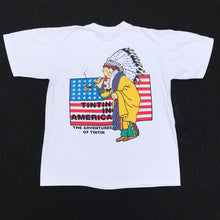 Load image into Gallery viewer, TINTIN IN AMERICA 90&#39;S T-SHIRT