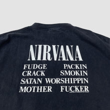 Load image into Gallery viewer, NIRVANA VESTIBULE 90&#39;S T-SHIRT