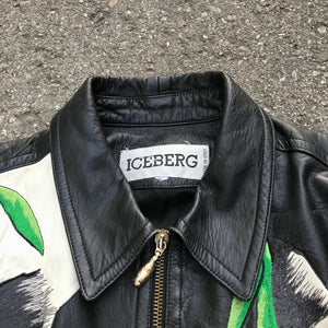 ICEBERG 'PANDAS' 91 LEATHER JACKET