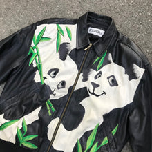 Load image into Gallery viewer, ICEBERG &#39;PANDAS&#39; 91 LEATHER JACKET
