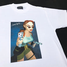 Load image into Gallery viewer, LARA CROFT TOMB RAIDER DEADSTOCK 90&#39;S T-SHIRT