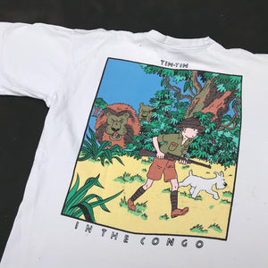 TINTIN IN CONGO 90'S T-SHIRT