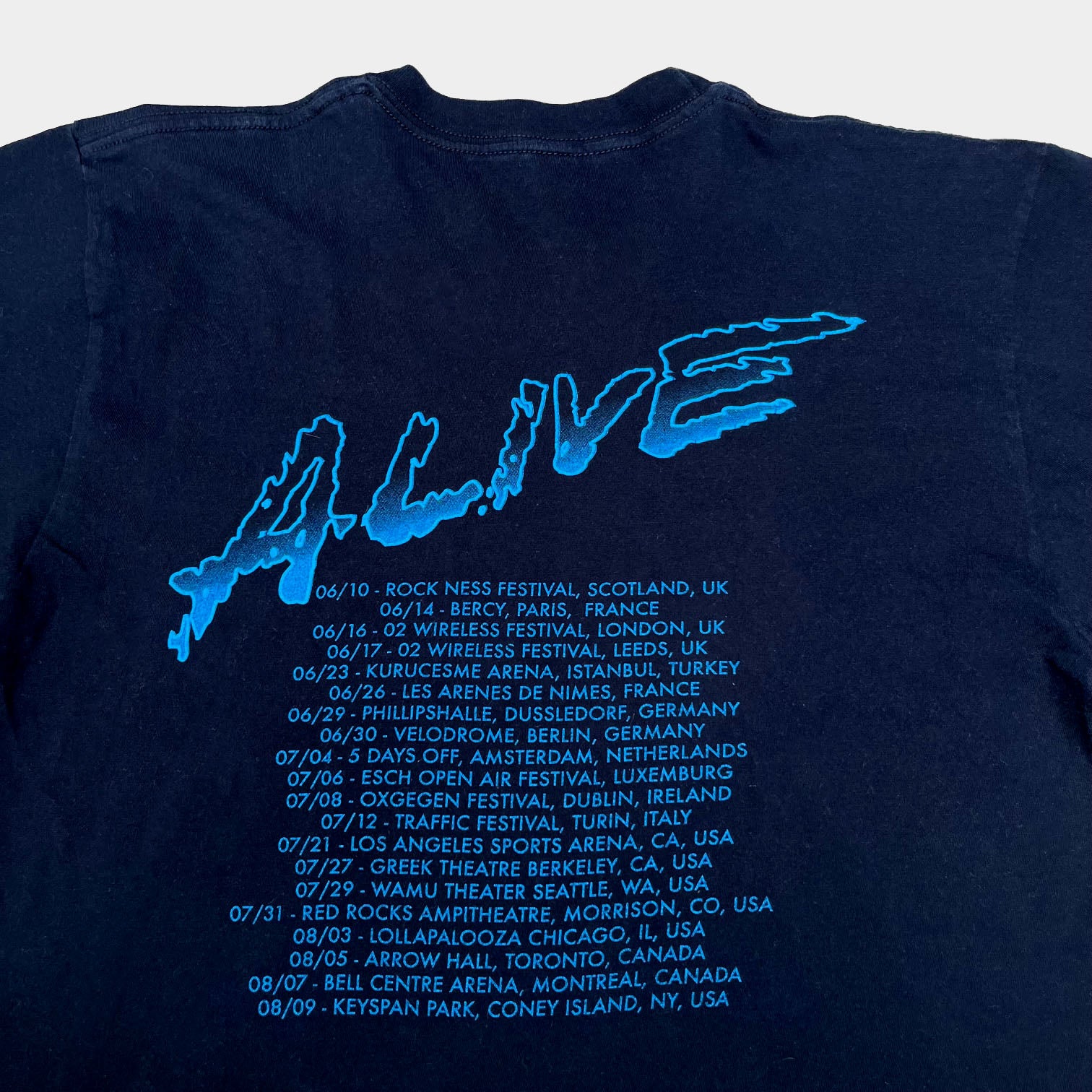 Tee Shirt Officiel Daft Punk Logo Classique Bleu – Unisexe 100% Coton Confortable