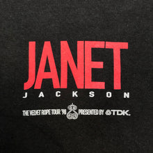 Load image into Gallery viewer, JANET JACKSON &#39;VELVET ROPE TOUR&#39; 98 T-SHIRT