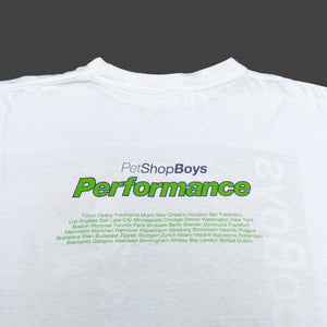 PET SHOP BOYS 'PERFORMANCE' '91 T-SHIRT