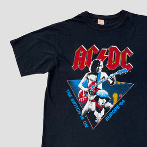 AC/DC EURO TOUR 84 T-SHIRT