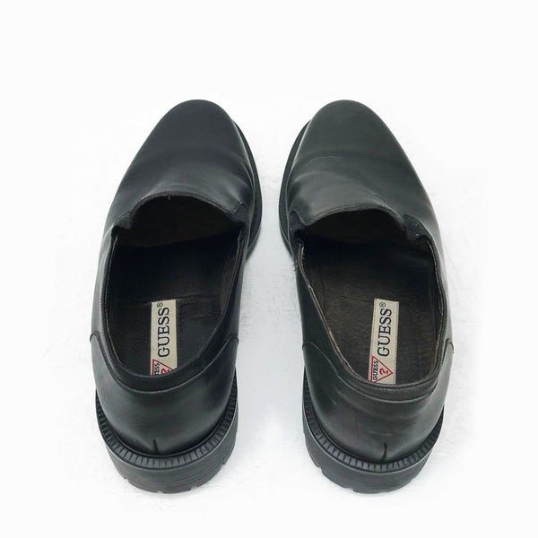 GUESS 90'S LEATHER SLIP ON SHOES