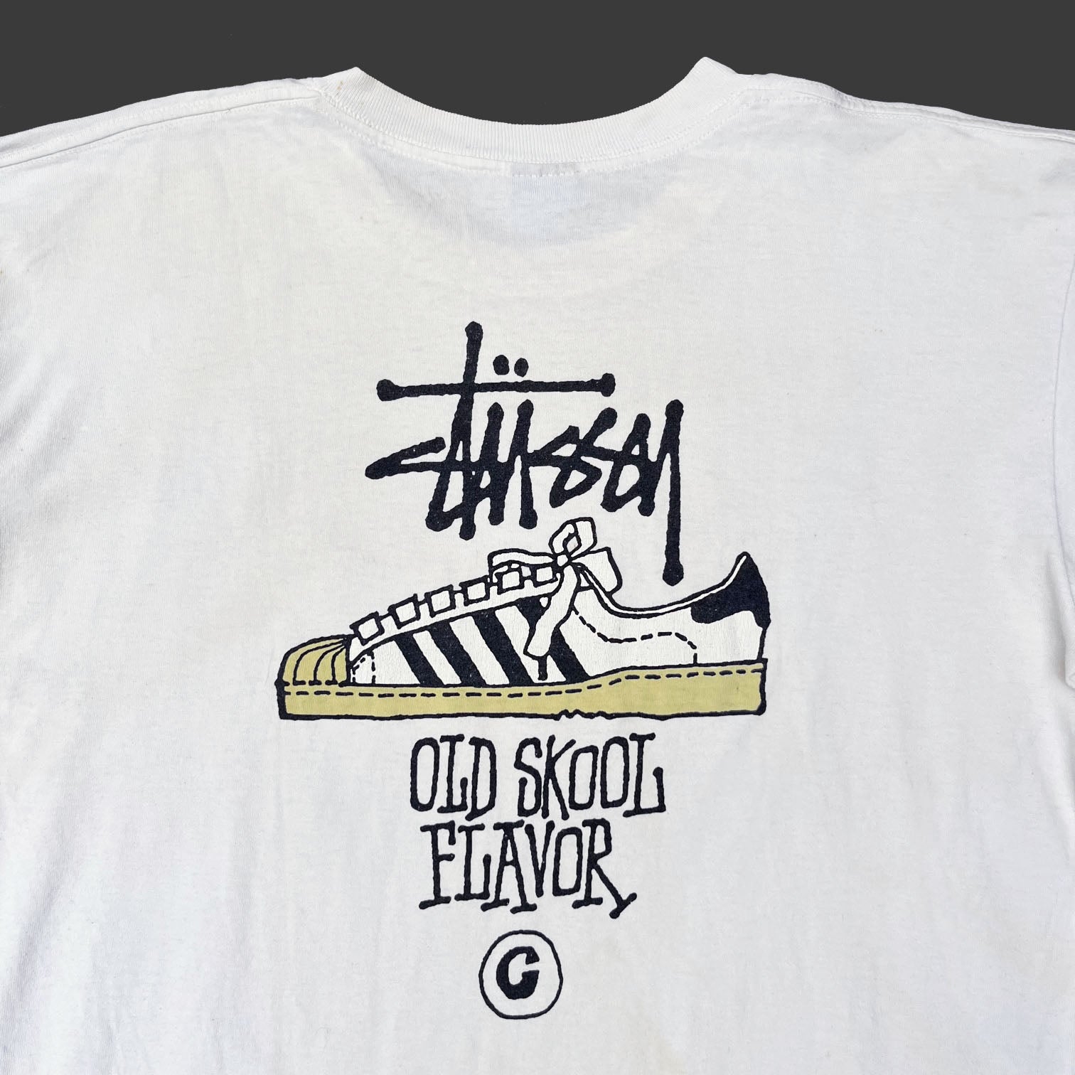 STÜSSY 'OLD SKOOL' 80'S L/S T-SHIRT – Temple of Nostalgia