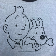 Load image into Gallery viewer, TINTIN 80&#39;S RINGER T-SHIRT