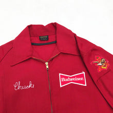 Load image into Gallery viewer, BUDWEISER 70&#39;S DRIVER DELIVERY UNIFORM JACKET