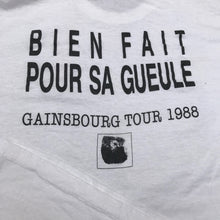 Load image into Gallery viewer, GAINSBOURG TOUR 88 T-SHIRT