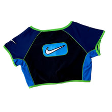 Load image into Gallery viewer, NIKE 90&#39;S FULL ZIP CROPPED BRA