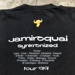 JAMIROQUAI SYNKRONIZED TOUR 99 T-SHIRT