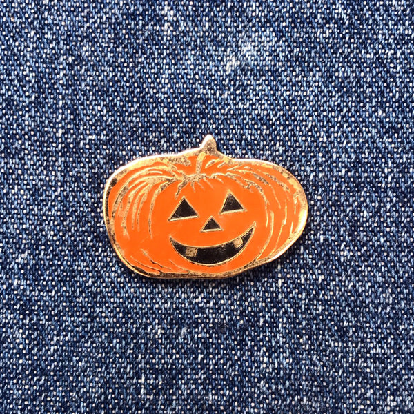 JACK-O'-LANTERN PUMPKIN 90'S PIN