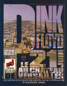 PINK FLOYD VERSAILLES '88 T-SHIRT